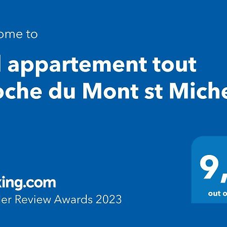Bel Appartement Tout Proche Du Mont St Michel ปงตอร์ซง ภายนอก รูปภาพ